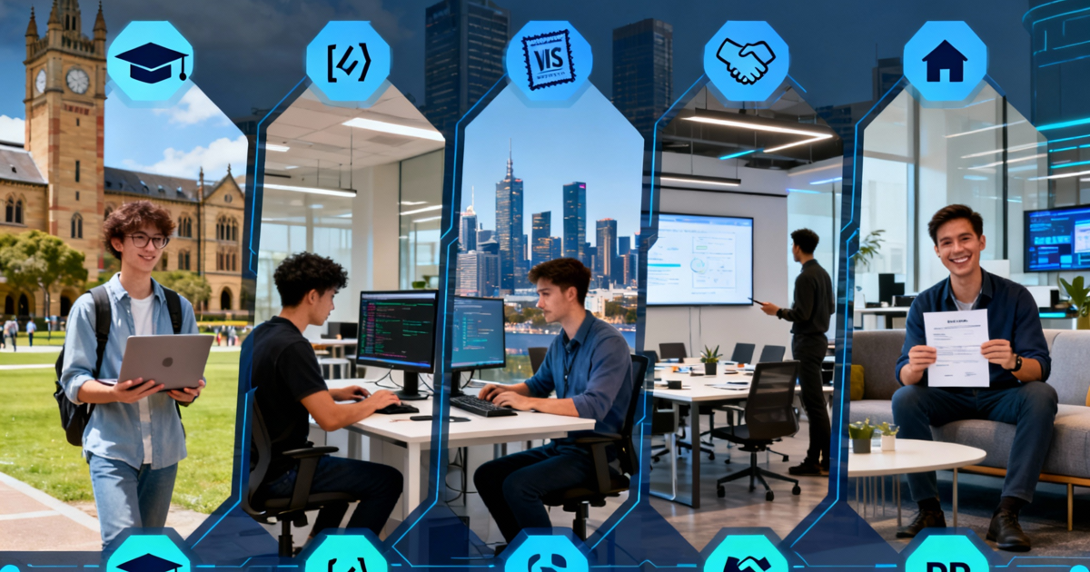 Student Visa to Australian PR: A Step-by-Step Timeline with Dates (IT Graduates)