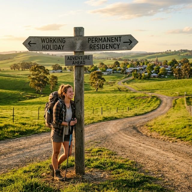 Working Holiday to Regional Visa: How Backpackers Become Permanent Residents Through 491